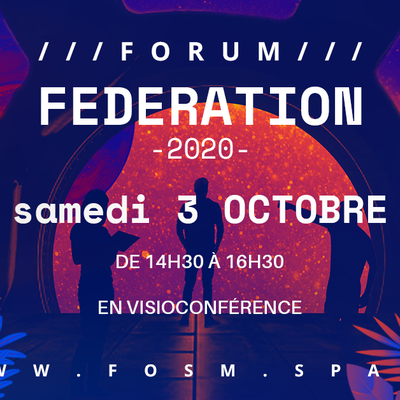 FORUM FÉDÉRATION 2020